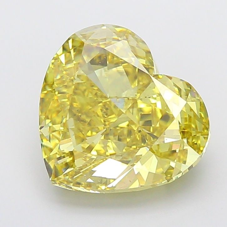 Loose Diamond - HEART 9.06ct Fancy Intense Yellow VS2: Loose Diamond - HEART 9.06ct Fancy Intense Yellow VS2 Source: This is a real non-mined Diamond that has been grown in a lab Shape: HEART Carats: 9.06 Color: Fancy Intense Yellow Certification: IGI Vid