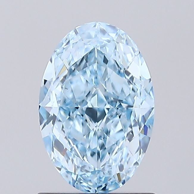 Loose Diamond - OVAL 1.15ct Fancy Vivid Blue VS1: Loose Diamond - OVAL 1.15ct Fancy Vivid Blue VS1 Source: This is a real non-mined Diamond that has been grown in a lab Shape: OVAL Carats: 1.15 Color: Fancy Vivid Blue Certification: IGI Video: