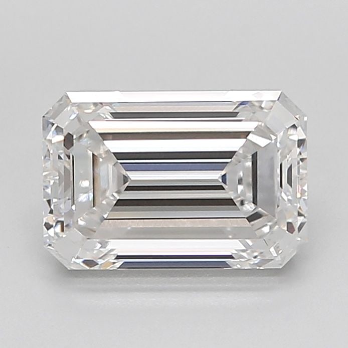 Loose Diamond - EMERALD 3.08ct E VS1: Loose Diamond - EMERALD 3.08ct E VS1 Source: This is a real non-mined Diamond that has been grown in a lab Shape: EMERALD Carats: 3.08 Color: E Clarity: VS1 Certification: IGI Video: