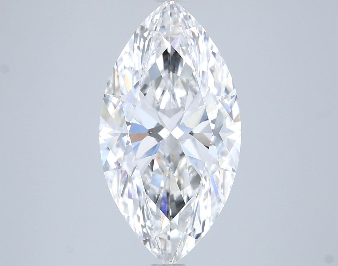Loose Diamond - MARQUISE 3.58ct E VVS2: Loose Diamond - MARQUISE 3.58ct E VVS2 Source: This is a real non-mined Diamond that has been grown in a lab Shape: MARQUISE Carats: 3.58 Color: E Clarity: VVS2 Certification: IGI Video: