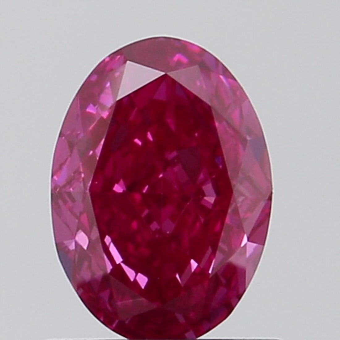 Loose Diamond - OVAL 1.05ct Fancy Deep Pink VS1: Loose Diamond - OVAL 1.05ct Fancy Deep Pink VS1 Source: This is a real non-mined Diamond that has been grown in a lab Shape: OVAL Carats: 1.05 Color: Fancy Deep Pink Certification: NONE Video: