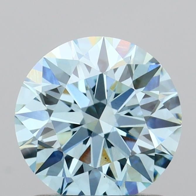 Ideal Loose Diamond - ROUND 1.08ct Fancy Vivid Blue VS1: Ideal Loose Diamond - ROUND 1.08ct Fancy Vivid Blue VS1 Source: This is a real non-mined Diamond that has been grown in a lab Shape: ROUND Carats: 1.08 Color: Fancy Vivid Blue Certification: IGI