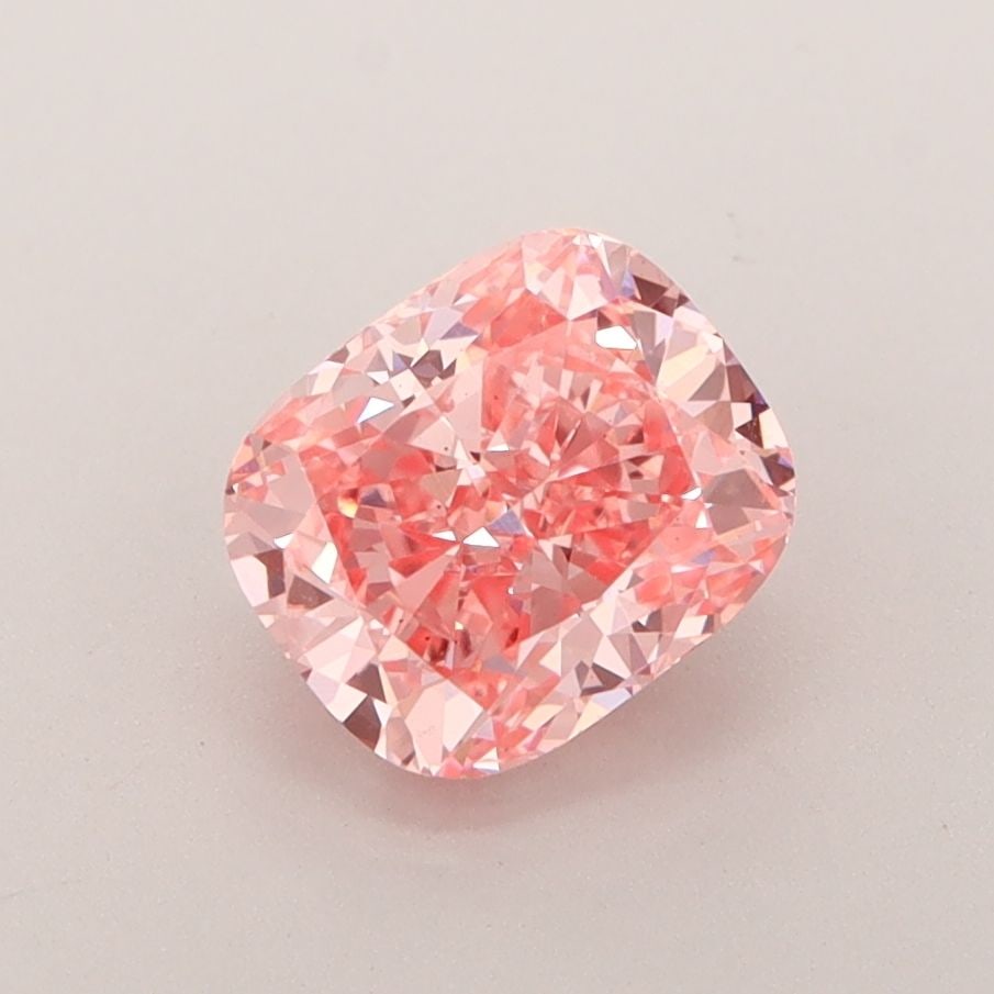 Loose Diamond - CUSHION BRILLIANT 1.51ct Fancy Vivid Pink VS2: Loose Diamond - CUSHION BRILLIANT 1.51ct Fancy Vivid Pink VS2 Source: This is a real non-mined Diamond that has been grown in a lab Shape: CUSHION BRILLIANT Carats: 1.51 Color: Fancy Vivid Pink Certif
