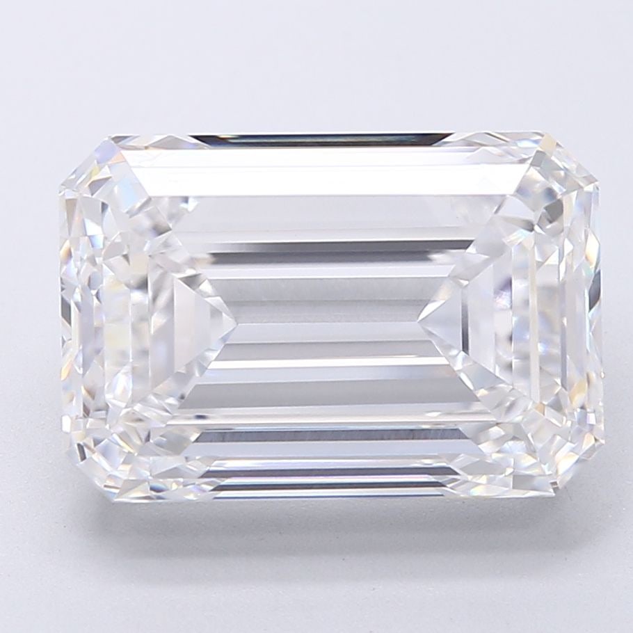 Loose Diamond - EMERALD 8.51ct E VVS2: Loose Diamond - EMERALD 8.51ct E VVS2 Source: This is a real non-mined Diamond that has been grown in a lab Shape: EMERALD Carats: 8.51 Color: E Clarity: VVS2 Certification: IGI Video: