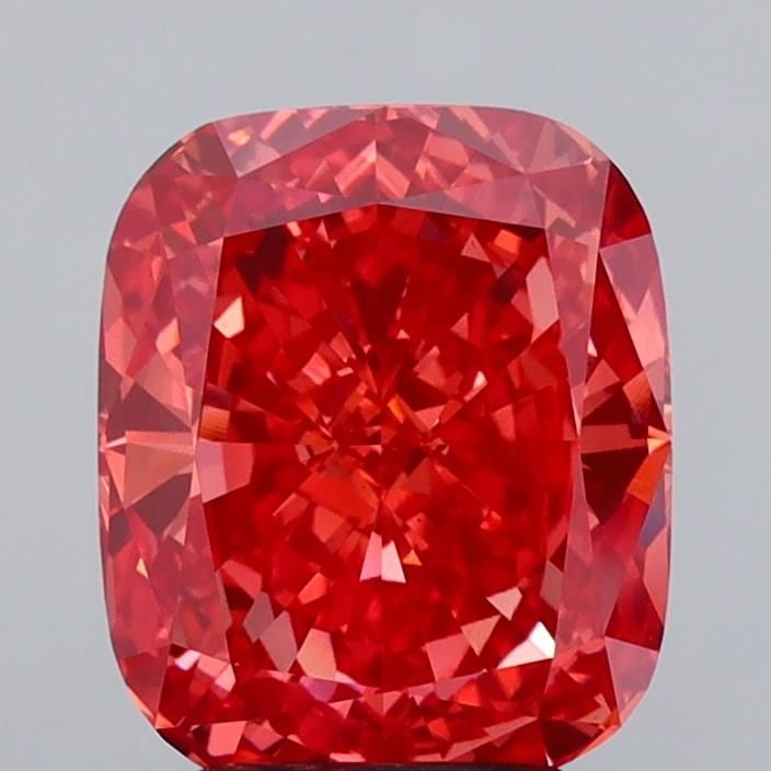 Loose Diamond - CUSHION MODIFIED 3.52ct Fancy Vivid Pink Orange VS1: Loose Diamond - CUSHION MODIFIED 3.52ct Fancy Vivid Pink Orange VS1 Source: This is a real non-mined Diamond that has been grown in a lab Shape: CUSHION MODIFIED Carats: 3.52 Color: Fancy Vivid Pink O