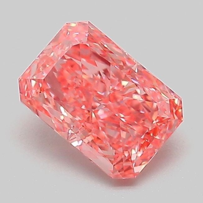 Loose Diamond - RADIANT 1.09ct Fancy Vivid Pink VS1: Loose Diamond - RADIANT 1.09ct Fancy Vivid Pink VS1 Source: This is a real non-mined Diamond that has been grown in a lab Shape: RADIANT Carats: 1.09 Color: Fancy Vivid Pink Certification: IGI Video: