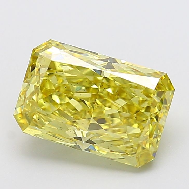 Loose Diamond - RADIANT 5.03ct Fancy Intense Yellow VS2: Loose Diamond - RADIANT 5.03ct Fancy Intense Yellow VS2 Source: This is a real non-mined Diamond that has been grown in a lab Shape: RADIANT Carats: 5.03 Color: Fancy Intense Yellow Certification: IGI