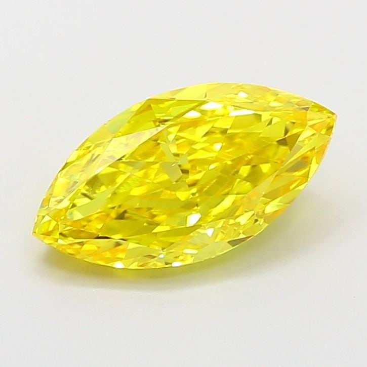 Loose Diamond - MARQUISE 1.56ct Fancy Vivid Yellow VS2: Loose Diamond - MARQUISE 1.56ct Fancy Vivid Yellow VS2 Source: This is a real non-mined Diamond that has been grown in a lab Shape: MARQUISE Carats: 1.56 Color: Fancy Vivid Yellow Certification: NONE 