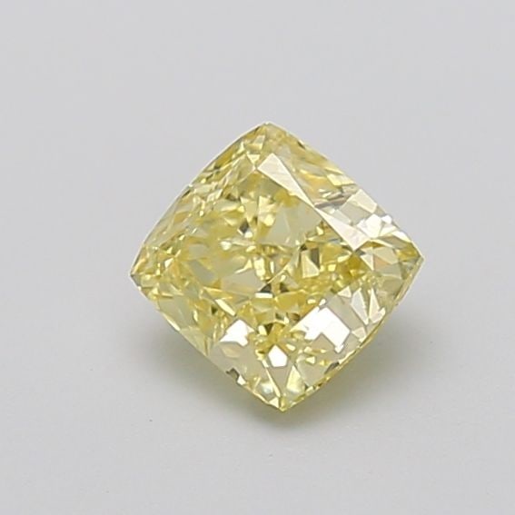 Loose Diamond - CUSHION MODIFIED 1.02ct Fancy Yellow VVS2: Loose Diamond - CUSHION MODIFIED 1.02ct Fancy Yellow VVS2 Source: This is a real non-mined Diamond that has been grown in a lab Shape: CUSHION MODIFIED Carats: 1.02 Color: Fancy Yellow Certification: 