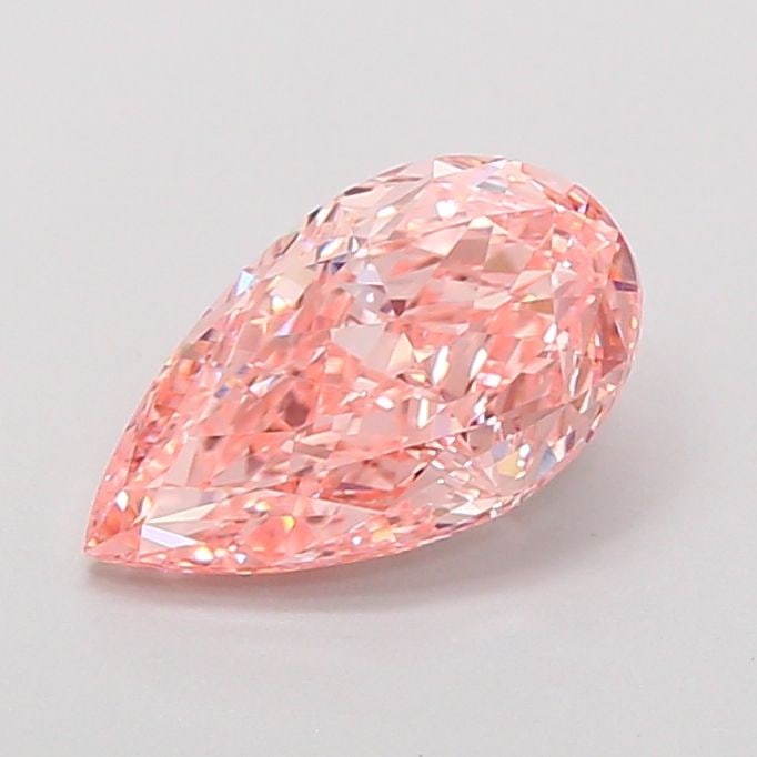 Loose Diamond - PEAR 1.85ct Fancy Vivid Pink VVS2: Loose Diamond - PEAR 1.85ct Fancy Vivid Pink VVS2 Source: This is a real non-mined Diamond that has been grown in a lab Shape: PEAR Carats: 1.85 Color: Fancy Vivid Pink Certification: IGI Additional i