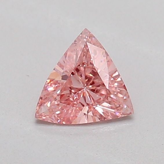 Loose Diamond - TRIANGULAR 0.19ct Fancy Vivid Pink VS2: Loose Diamond - TRIANGULAR 0.19ct Fancy Vivid Pink VS2 Source: This is a real non-mined Diamond that has been grown in a lab Shape: TRIANGULAR Carats: 0.19 Color: Fancy Vivid Pink Certification: IGI A