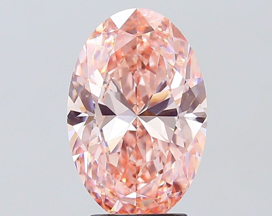 Loose Diamond - OVAL 3.8ct Fancy Intense Pink VS1: Loose Diamond - OVAL 3.8ct Fancy Intense Pink VS1 Source: This is a real non-mined Diamond that has been grown in a lab Shape: OVAL Carats: 3.8 Color: Fancy Intense Pink Certification: IGI Video: