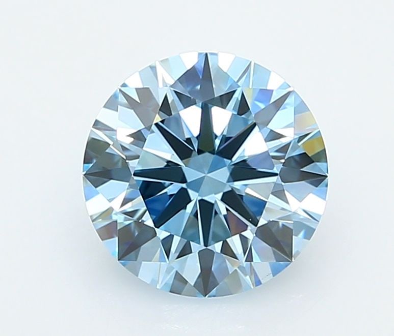 Ideal Loose Diamond - ROUND 2.5ct Fancy Vivid Blue VVS2: Ideal Loose Diamond - ROUND 2.5ct Fancy Vivid Blue VVS2 Source: This is a real non-mined Diamond that has been grown in a lab Shape: ROUND Carats: 2.5 Color: Fancy Vivid Blue Certification: IGI