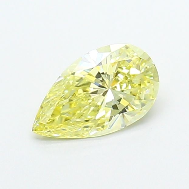 Loose Diamond - PEAR 0.73ct Fancy Yellow VS1: Loose Diamond - PEAR 0.73ct Fancy Yellow VS1 Source: This is a real non-mined Diamond that has been grown in a lab Shape: PEAR Carats: 0.73 Color: Fancy Yellow Certification: IGI Additional images