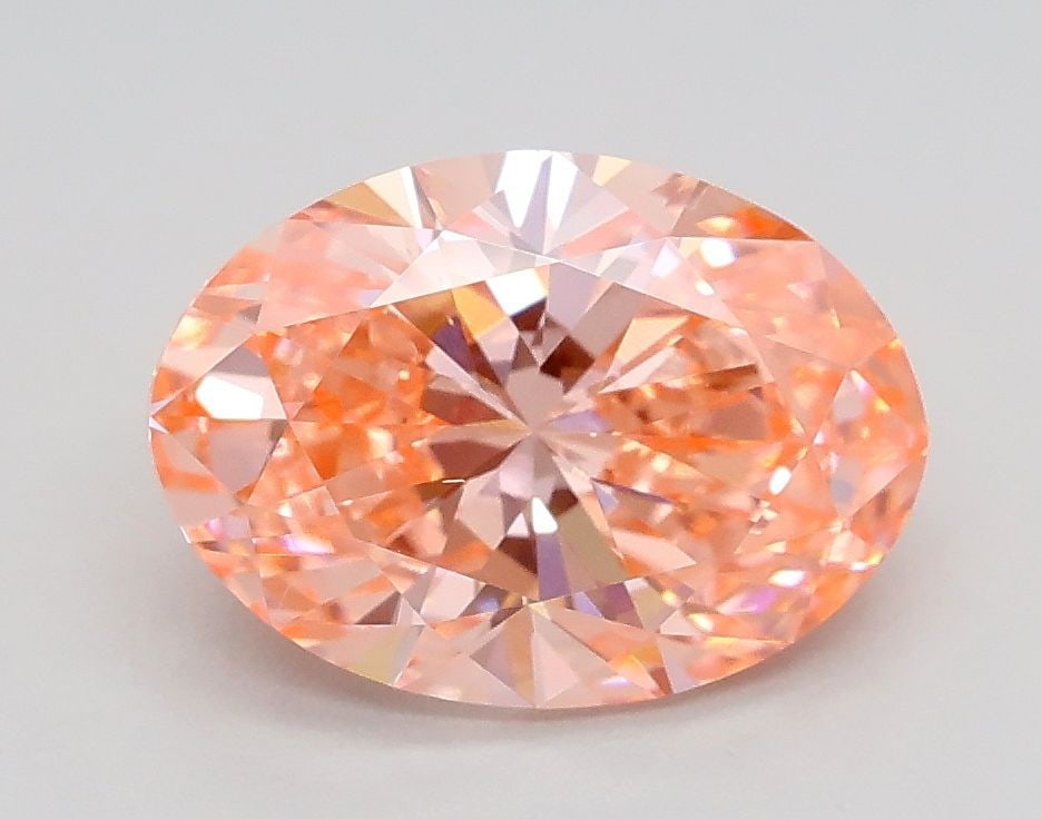 Loose Diamond - OVAL 1.8ct Fancy Vivid Pink VS2: Loose Diamond - OVAL 1.8ct Fancy Vivid Pink VS2 Source: This is a real non-mined Diamond that has been grown in a lab Shape: OVAL Carats: 1.8 Color: Fancy Vivid Pink Certification: IGI Video: