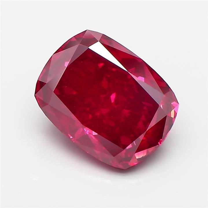 Loose Diamond - CUSHION MODIFIED 2.91ct Fancy Vivid Pink VS2: Loose Diamond - CUSHION MODIFIED 2.91ct Fancy Vivid Pink VS2 Source: This is a real non-mined Diamond that has been grown in a lab Shape: CUSHION MODIFIED Carats: 2.91 Color: Fancy Vivid Pink Certific