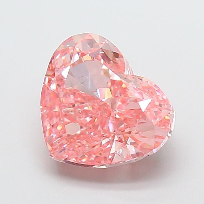 Loose Diamond - HEART 3.0ct Fancy Vivid Pink VS2: Loose Diamond - HEART 3.0ct Fancy Vivid Pink VS2 Source: This is a real non-mined Diamond that has been grown in a lab Shape: HEART Carats: 3.0 Color: Fancy Vivid Pink Certification: IGI Video: