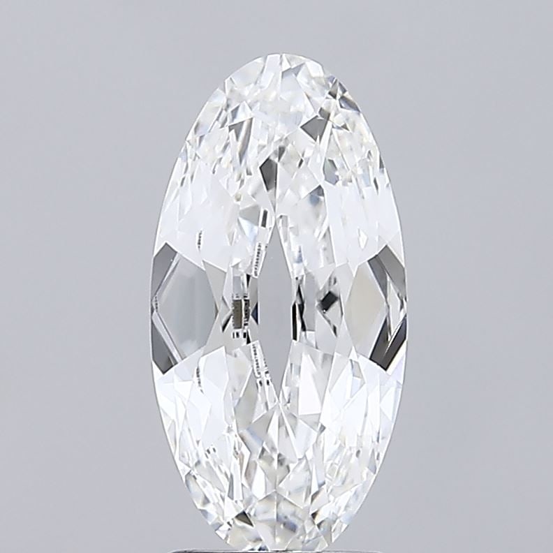 Loose Diamond - OVAL 2.21ct F VVS2: Loose Diamond - OVAL 2.21ct F VVS2 Source: This is a real non-mined Diamond that has been grown in a lab Shape: OVAL Carats: 2.21 Color: F Clarity: VVS2 Certification: IGI Video:
