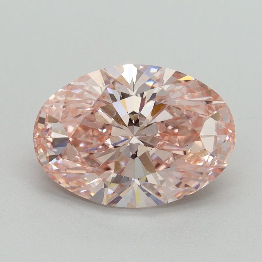 Loose Diamond - OVAL 3.06ct Fancy Intense Pink VS1: Loose Diamond - OVAL 3.06ct Fancy Intense Pink VS1 Source: This is a real non-mined Diamond that has been grown in a lab Shape: OVAL Carats: 3.06 Color: Fancy Intense Pink Certification: IGI Video: