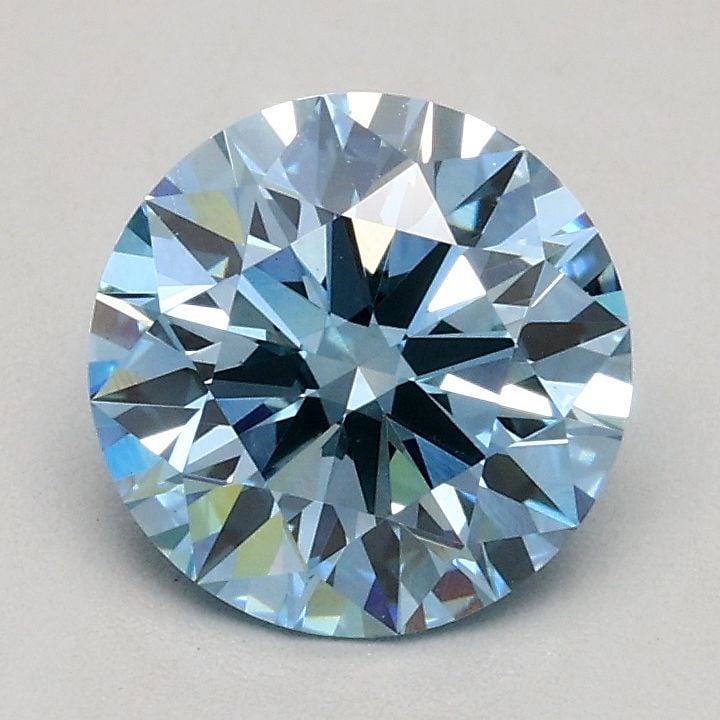 Ideal Loose Diamond - ROUND 1.06ct Fancy Blue VS1: Ideal Loose Diamond - ROUND 1.06ct Fancy Blue VS1 Source: This is a real non-mined Diamond that has been grown in a lab Shape: ROUND Carats: 1.06 Color: Fancy Blue Certification: IGI Video: Video