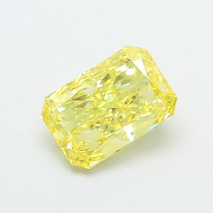 Loose Diamond - RADIANT 2.1ct Fancy Vivid Yellow VVS2: Loose Diamond - RADIANT 2.1ct Fancy Vivid Yellow VVS2 Source: This is a real non-mined Diamond that has been grown in a lab Shape: RADIANT Carats: 2.1 Color: Fancy Vivid Yellow Certification: IGI Vide