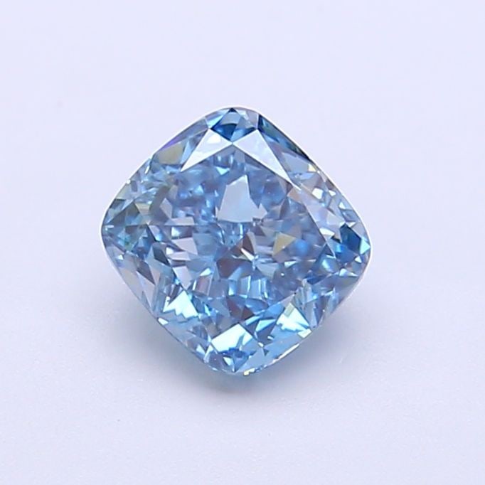 Loose Diamond - CUSHION MODIFIED 1.01ct Fancy Vivid Blue VS2: Loose Diamond - CUSHION MODIFIED 1.01ct Fancy Vivid Blue VS2 Source: This is a real non-mined Diamond that has been grown in a lab Shape: CUSHION MODIFIED Carats: 1.01 Color: Fancy Vivid Blue Certific