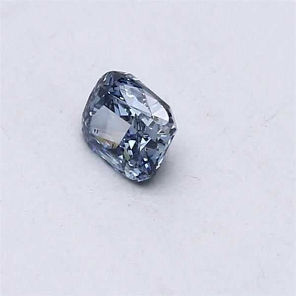 Loose Diamond - CUSHION MODIFIED 0.31ct Fancy Vivid Blue VS2: Loose Diamond - CUSHION MODIFIED 0.31ct Fancy Vivid Blue VS2 Source: This is a real non-mined Diamond that has been grown in a lab Shape: CUSHION MODIFIED Carats: 0.31 Color: Fancy Vivid Blue Certific