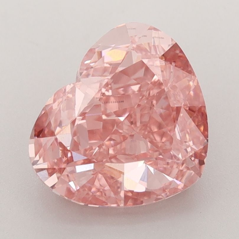 Loose Diamond - HEART 3.01ct Fancy Vivid Pink VS1: Loose Diamond - HEART 3.01ct Fancy Vivid Pink VS1 Source: This is a real non-mined Diamond that has been grown in a lab Shape: HEART Carats: 3.01 Color: Fancy Vivid Pink Certification: IGI Video:
