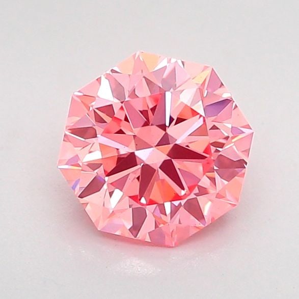 Loose Diamond - OCTAGONAL 1.0ct Fancy Vivid Pink VS1: Loose Diamond - OCTAGONAL 1.0ct Fancy Vivid Pink VS1 Source: This is a real non-mined Diamond that has been grown in a lab Shape: OCTAGONAL Carats: 1.0 Color: Fancy Vivid Pink Certification: IGI
