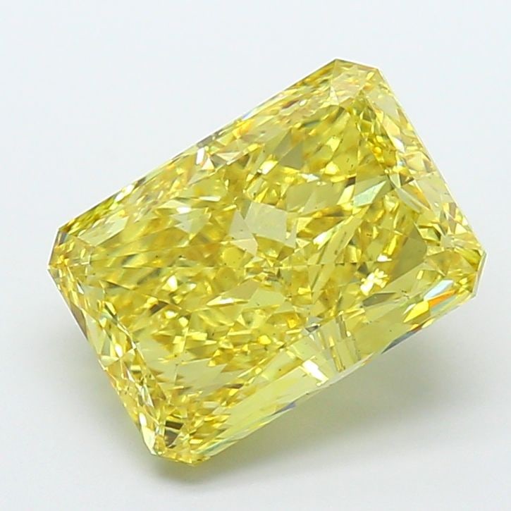 Loose Diamond - RADIANT 8.25ct Fancy Intense Yellow VS2: Loose Diamond - RADIANT 8.25ct Fancy Intense Yellow VS2 Source: This is a real non-mined Diamond that has been grown in a lab Shape: RADIANT Carats: 8.25 Color: Fancy Intense Yellow Certification: IGI