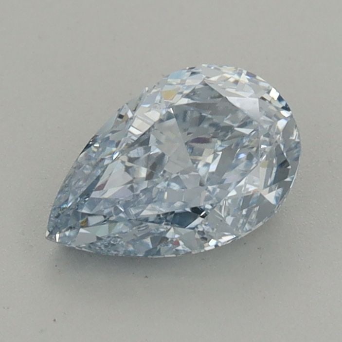 Loose Diamond - PEAR 0.91ct Fancy Blue VVS2: Loose Diamond - PEAR 0.91ct Fancy Blue VVS2 Source: This is a real non-mined Diamond that has been grown in a lab Shape: PEAR Carats: 0.91 Color: Fancy Blue Certification: IGI Video:
