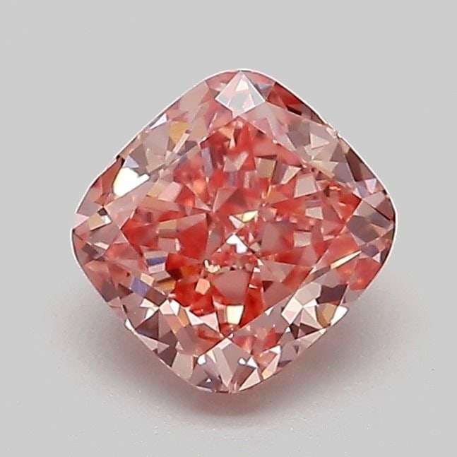 Loose Diamond - CUSHION MODIFIED 1.03ct Fancy Vivid Pink VVS2: Loose Diamond - CUSHION MODIFIED 1.03ct Fancy Vivid Pink VVS2 Source: This is a real non-mined Diamond that has been grown in a lab Shape: CUSHION MODIFIED Carats: 1.03 Color: Fancy Vivid Pink Certifi