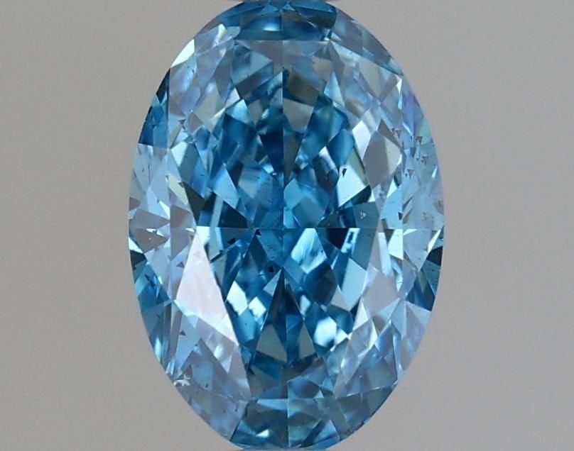 Loose Diamond - OVAL 1.19ct Fancy Vivid Blue SI1: Loose Diamond - OVAL 1.19ct Fancy Vivid Blue SI1 Source: This is a real non-mined Diamond that has been grown in a lab Shape: OVAL Carats: 1.19 Color: Fancy Vivid Blue Certification: IGI Video: