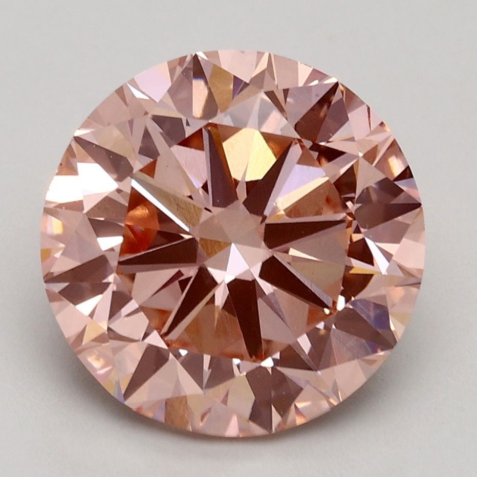 Loose Diamond - ROUND 3.0ct Fancy Pink VS2: Loose Diamond - ROUND 3.0ct Fancy Pink VS2 Source: This is a real non-mined Diamond that has been grown in a lab Shape: ROUND Carats: 3.0 Color: Fancy Pink Certification: IGI Video: