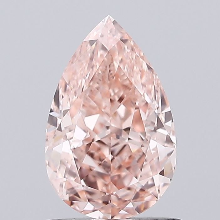 Loose Diamond - PEAR 1.23ct Fancy Intense Pink VS1: Loose Diamond - PEAR 1.23ct Fancy Intense Pink VS1 Source: This is a real non-mined Diamond that has been grown in a lab Shape: PEAR Carats: 1.23 Color: Fancy Intense Pink Certification: IGI Video: