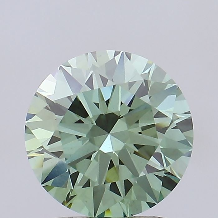 Loose Diamond - ROUND 2.01ct Fancy Vivid Green VS1: Loose Diamond - ROUND 2.01ct Fancy Vivid Green VS1 Source: This is a real non-mined Diamond that has been grown in a lab Shape: ROUND Carats: 2.01 Color: Fancy Vivid Green Certification: IGI Video: