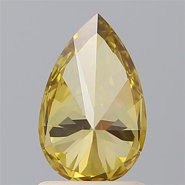Loose Diamond - PEAR 1.09ct Fancy Brownish Yellow VS1: Loose Diamond - PEAR 1.09ct Fancy Brownish Yellow VS1 Source: This is a real non-mined Diamond that has been grown in a lab Shape: PEAR Carats: 1.09 Color: Fancy Brownish Yellow Certification: IGI Vid
