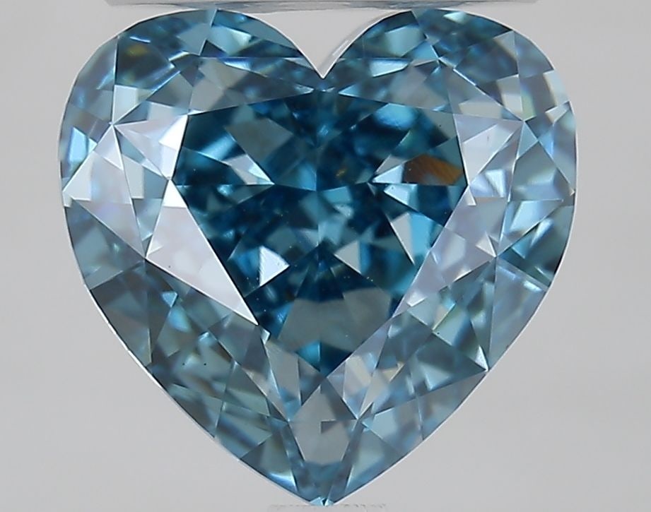 Loose Diamond - HEART 3.14ct Fancy Vivid Blue VS1 (1 of 1)