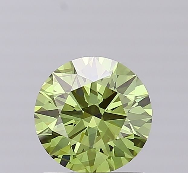 Ideal Loose Diamond - ROUND 1.12ct Fancy Vivid Green SI1: Ideal Loose Diamond - ROUND 1.12ct Fancy Vivid Green SI1 Source: This is a real non-mined Diamond that has been grown in a lab Shape: ROUND Carats: 1.12 Color: Fancy Vivid Green Certification: IGI Vid