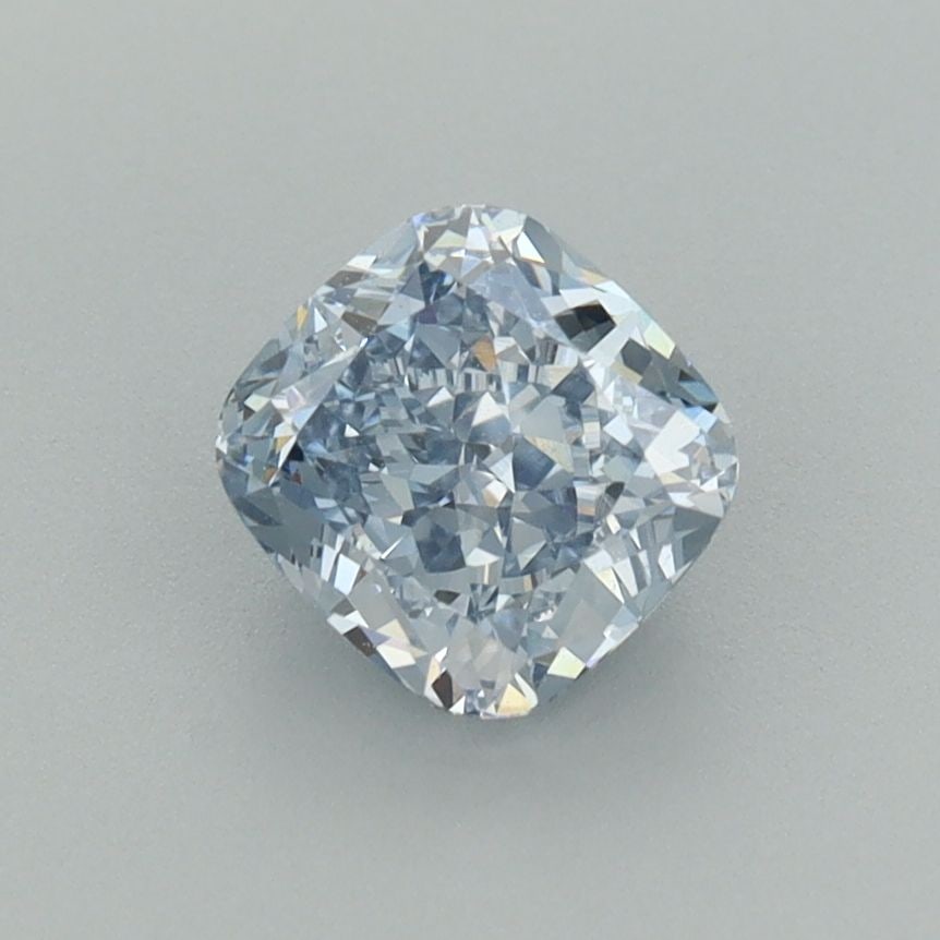 Loose Diamond - CUSHION MODIFIED 1.04ct Fancy Intense Blue VVS2: Loose Diamond - CUSHION MODIFIED 1.04ct Fancy Intense Blue VVS2 Source: This is a real non-mined Diamond that has been grown in a lab Shape: CUSHION MODIFIED Carats: 1.04 Color: Fancy Intense Blue