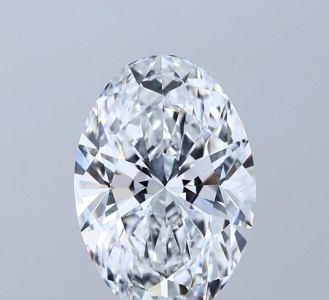 Loose Diamond - OVAL 7.09ct D VVS2: Loose Diamond - OVAL 7.09ct D VVS2 Source: This is a real non-mined Diamond that has been grown in a lab Shape: OVAL Carats: 7.09 Color: D Clarity: VVS2 Certification: IGI Video: