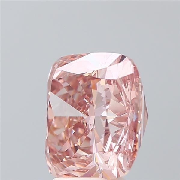 Loose Diamond - CUSHION BRILLIANT 6.0ct Fancy Intense Brownish Pink VS2: Loose Diamond - CUSHION BRILLIANT 6.0ct Fancy Intense Brownish Pink VS2 Source: This is a real non-mined Diamond that has been grown in a lab Shape: CUSHION BRILLIANT Carats: 6.0 Color: Fancy Intense