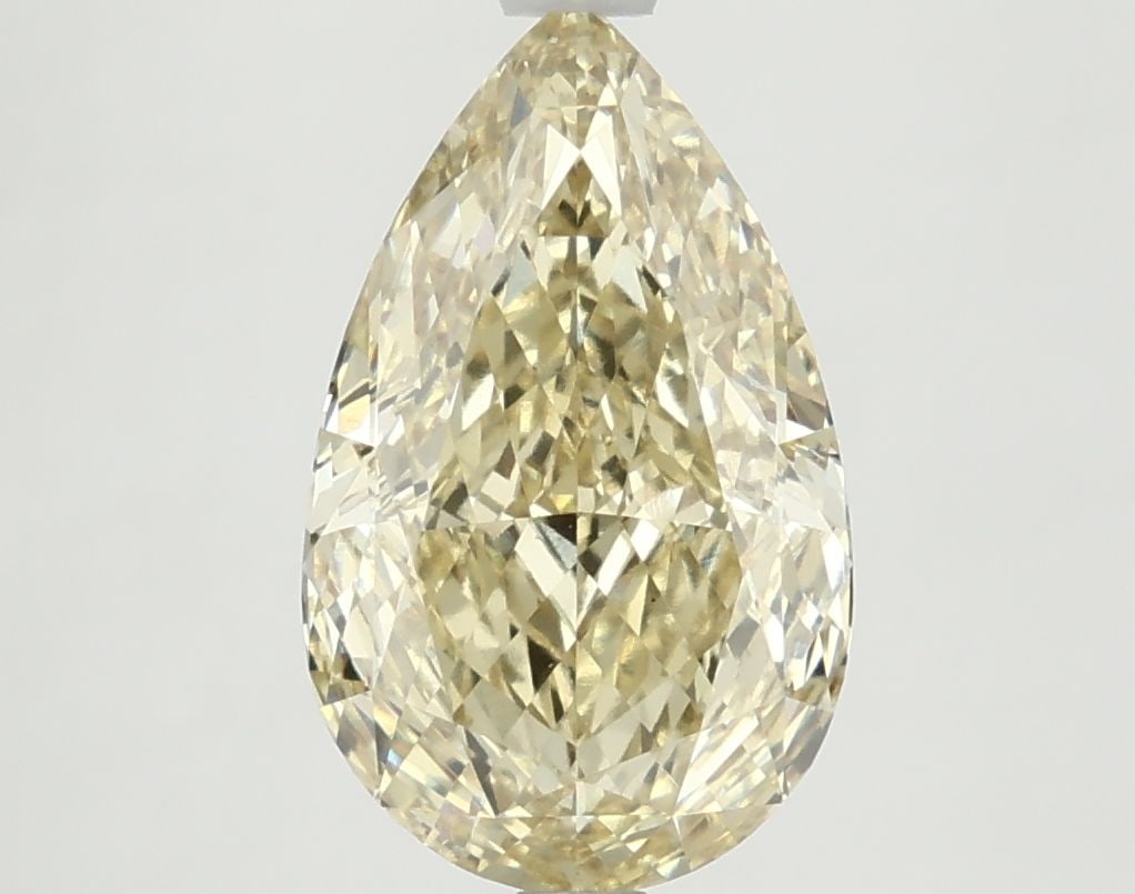 Loose Diamond - PEAR 3.6ct Fancy Intense Yellow VS1: Loose Diamond - PEAR 3.6ct Fancy Intense Yellow VS1 Source: This is a real non-mined Diamond that has been grown in a lab Shape: PEAR Carats: 3.6 Color: Fancy Intense Yellow Certification: IGI