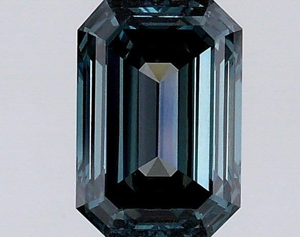 Loose Diamond - EMERALD 0.61ct Fancy Intense Green VS1: Loose Diamond - EMERALD 0.61ct Fancy Intense Green VS1 Source: This is a real non-mined Diamond that has been grown in a lab Shape: EMERALD Carats: 0.61 Color: Fancy Intense Green Certification: IGI V