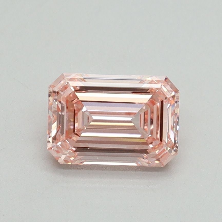 Loose Diamond - EMERALD 1.02ct Fancy Vivid Pink VS1: Loose Diamond - EMERALD 1.02ct Fancy Vivid Pink VS1 Source: This is a real non-mined Diamond that has been grown in a lab Shape: EMERALD Carats: 1.02 Color: Fancy Vivid Pink Certification: IGI Video: