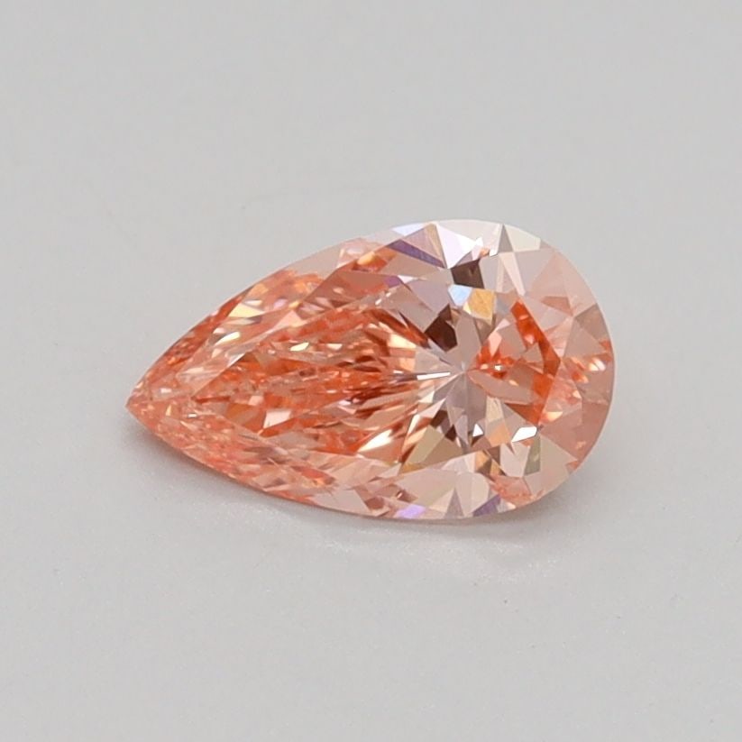 Loose Diamond - PEAR 0.53ct Fancy Intense Pink SI1: Loose Diamond - PEAR 0.53ct Fancy Intense Pink SI1 Source: This is a real non-mined Diamond that has been grown in a lab Shape: PEAR Carats: 0.53 Color: Fancy Intense Pink Certification: IGI Video: