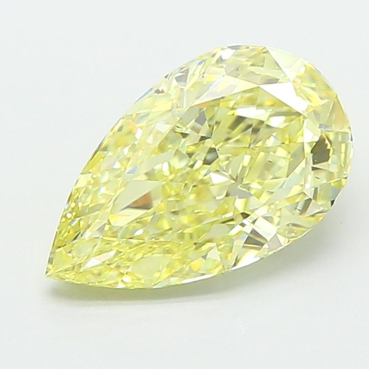 Loose Diamond - PEAR 2.25ct Fancy Yellow VS2: Loose Diamond - PEAR 2.25ct Fancy Yellow VS2 Source: This is a real non-mined Diamond that has been grown in a lab Shape: PEAR Carats: 2.25 Color: Fancy Yellow Certification: IGI Video: