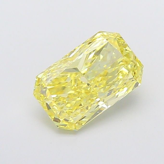 Loose Diamond - RADIANT 2.05ct Fancy Intense Yellow VS1: Loose Diamond - RADIANT 2.05ct Fancy Intense Yellow VS1 Source: This is a real non-mined Diamond that has been grown in a lab Shape: RADIANT Carats: 2.05 Color: Fancy Intense Yellow Certification: IGI