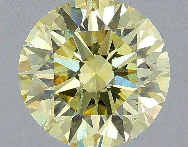 Loose Diamond - ROUND 1.45ct Fancy Intense Yellow VS1: Loose Diamond - ROUND 1.45ct Fancy Intense Yellow VS1 Source: This is a real non-mined Diamond that has been grown in a lab Shape: ROUND Carats: 1.45 Color: Fancy Intense Yellow Certification: IGI Add
