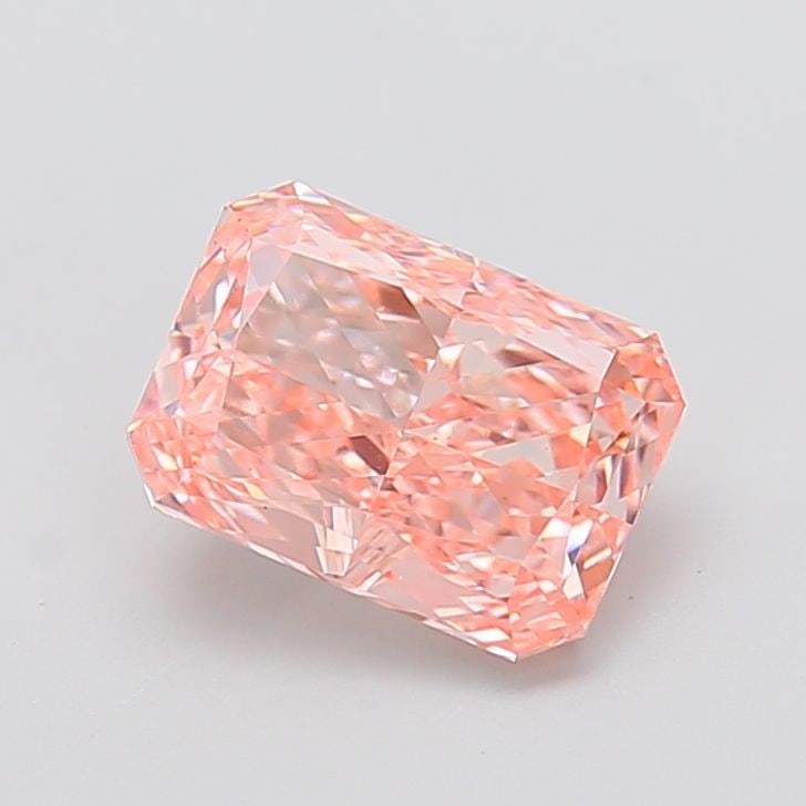 Loose Diamond - RADIANT 2.84ct Fancy Vivid Pink VS1: Loose Diamond - RADIANT 2.84ct Fancy Vivid Pink VS1 Source: This is a real non-mined Diamond that has been grown in a lab Shape: RADIANT Carats: 2.84 Color: Fancy Vivid Pink Certification: IGI Video: